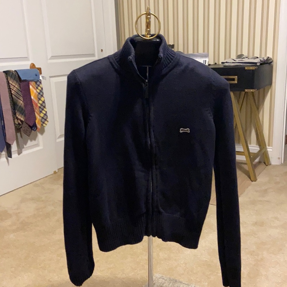 Le tigre zippered sweater size small